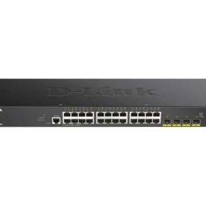 D-Link DGS-1250-28X 28-Port Smart Managed Switch with 10 Gigabit Uplinks